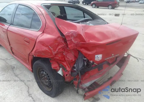 2003 Pontiac Grand Am Se из США, поврежденный, VIN 1G2NE52F23C201752